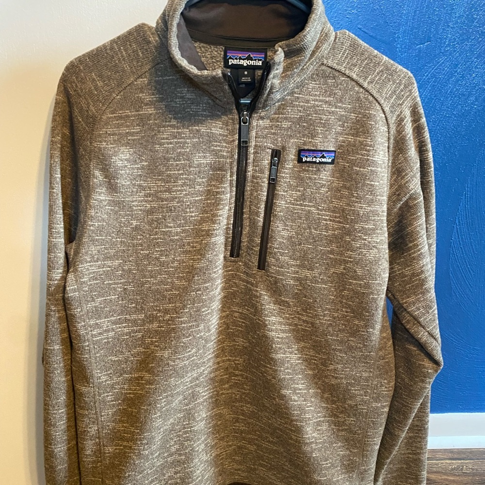 PATAGONIA CLASSIC WOMENS BETTER SWEATER 1/4 ZIP PULLOVER *WORN ONCE*